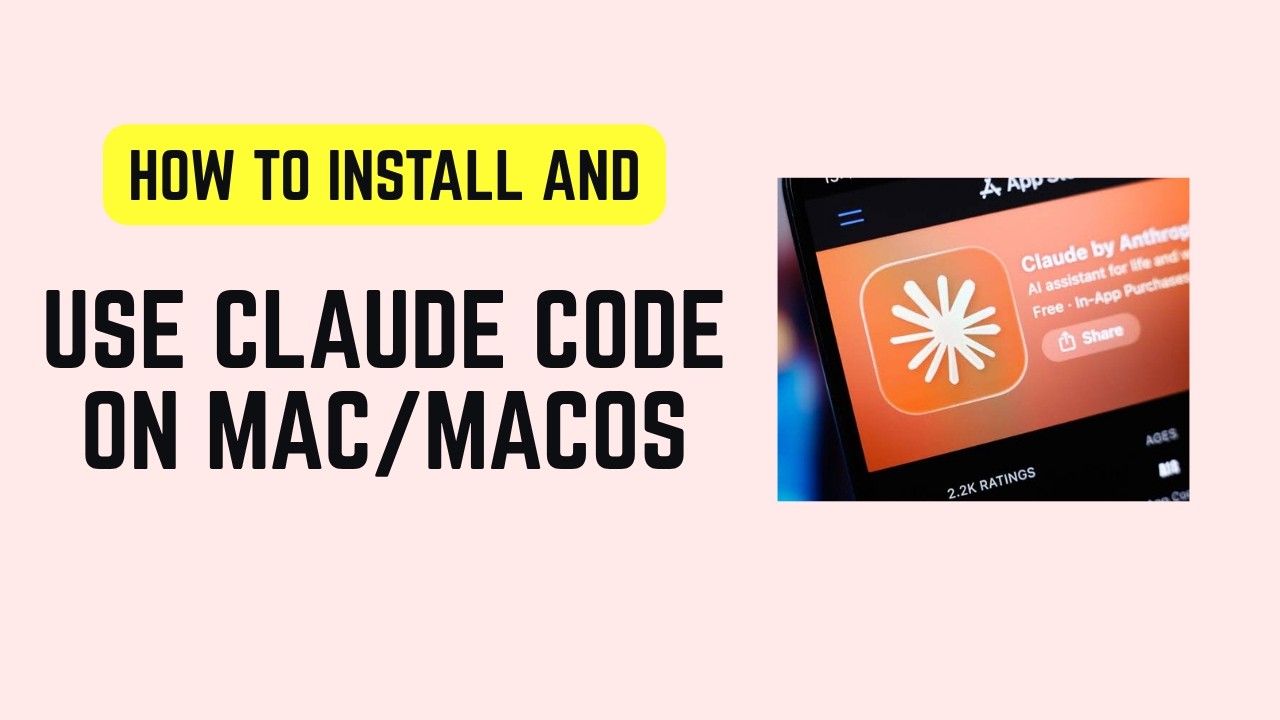 How to Install and Use Claude Code on Mac/macOS | Complete Claude Code Setup Guide (2026)