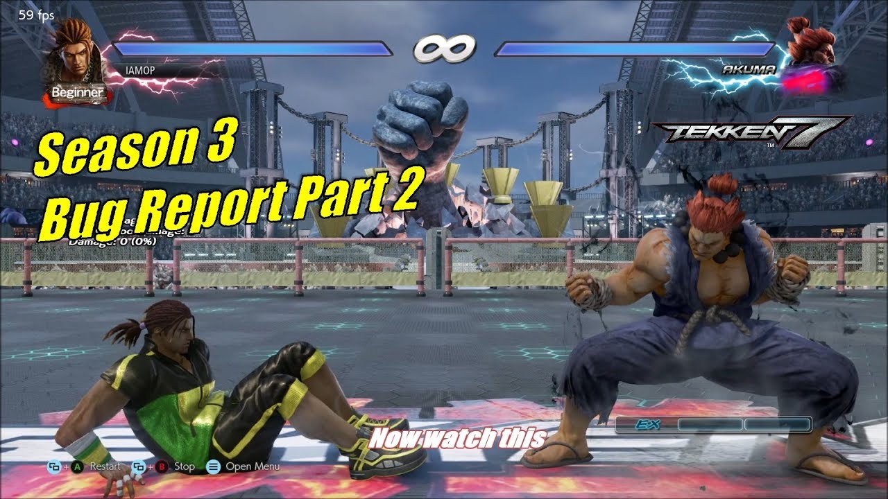 Tekken 7 S3 Bugs Compilation Part 2