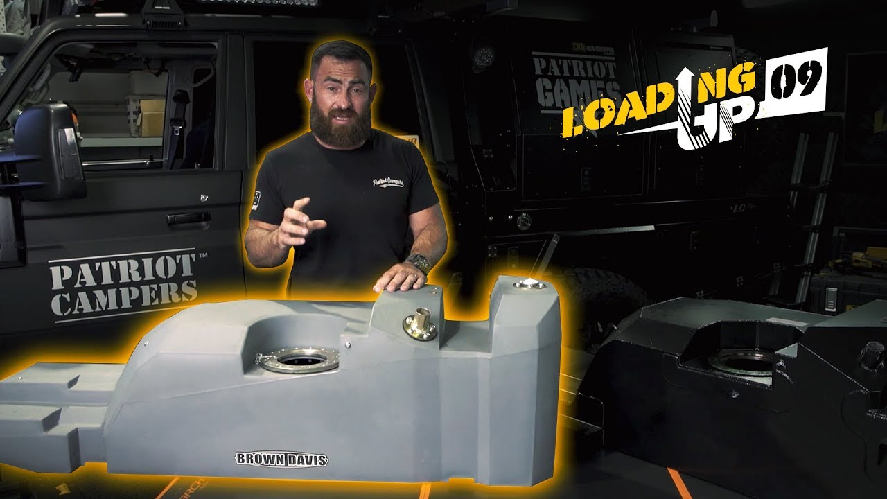 Steel vs Plastic Comparison - Long Range Fuel Tanks - Patriot Games - Loading Up 9