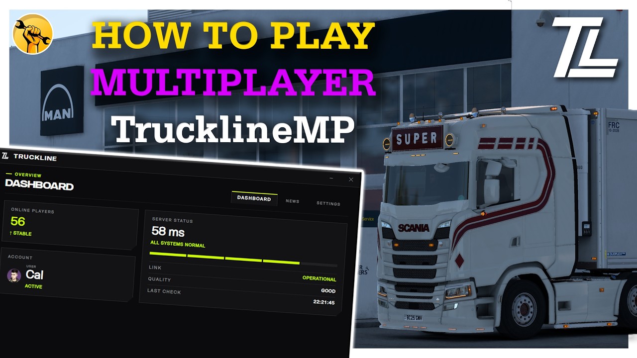 Как установить TruckersMP | Мод на мультиплеер для Euro Truck Simulator 2