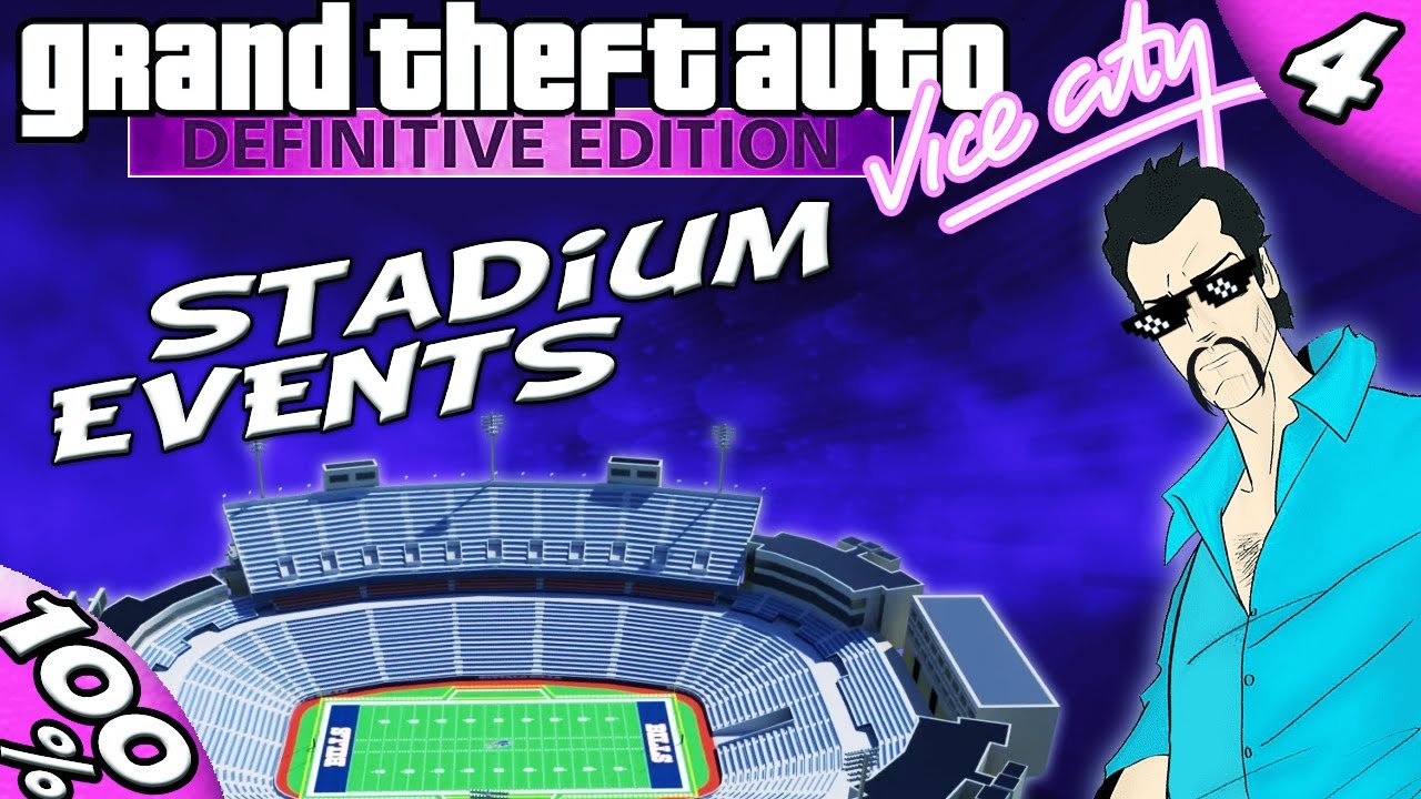 GTA Vice City Definitive: ALL PROPERTIES + STADIUM EVENTS [100% Walkthrough]