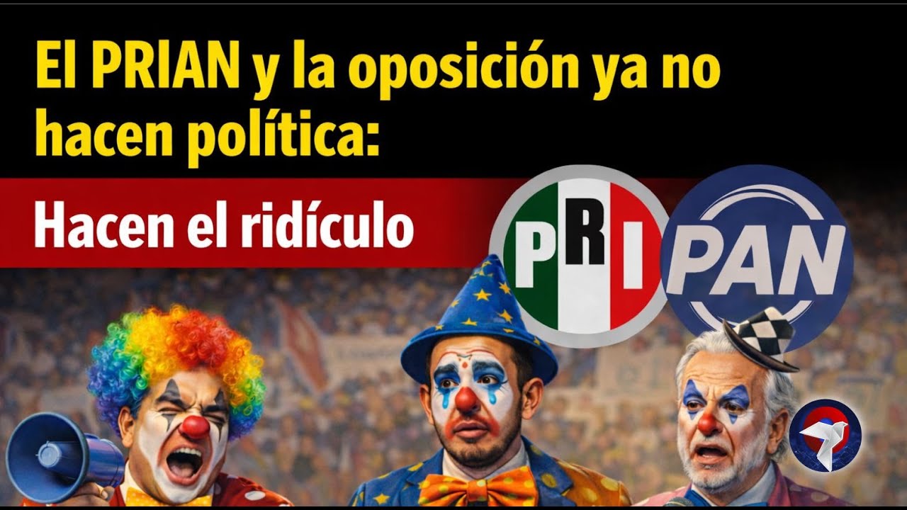 El PRIAN y la oposici&oacute;n ya no hacen pol&iacute;tica: Hacen el rid&iacute;culo