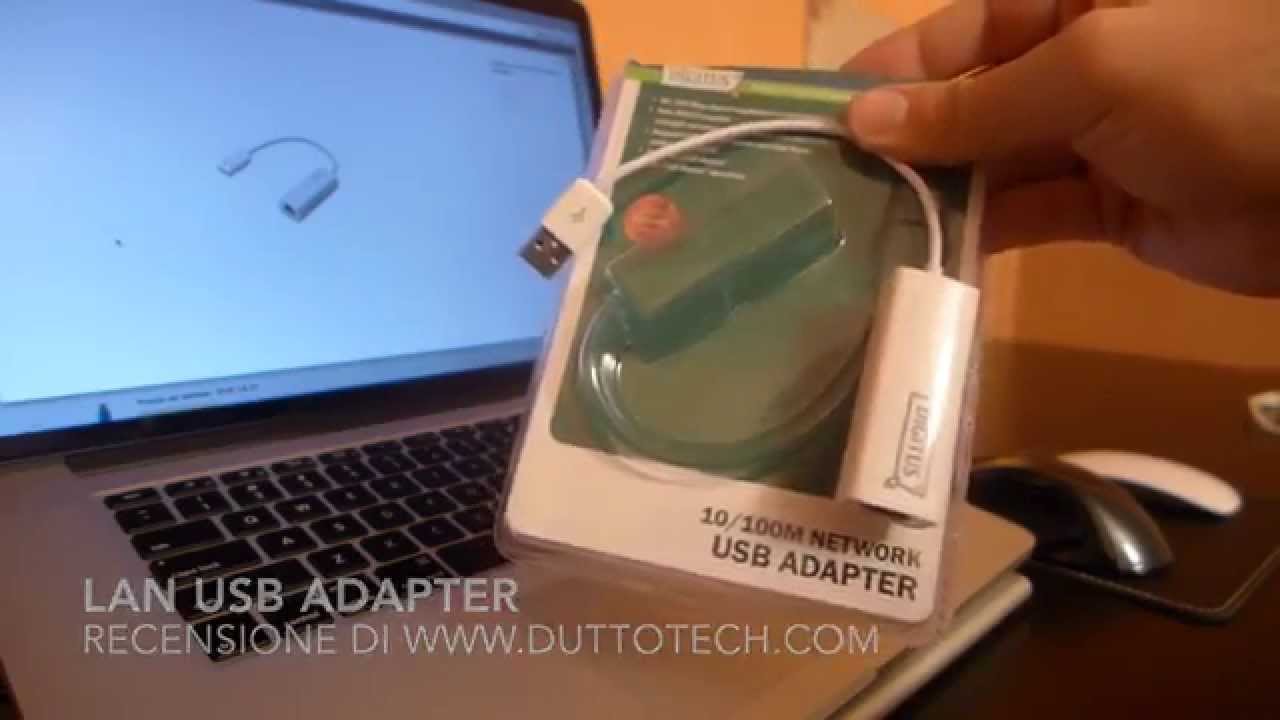 Adattatore LAN a USB 10/100MB - Digitus