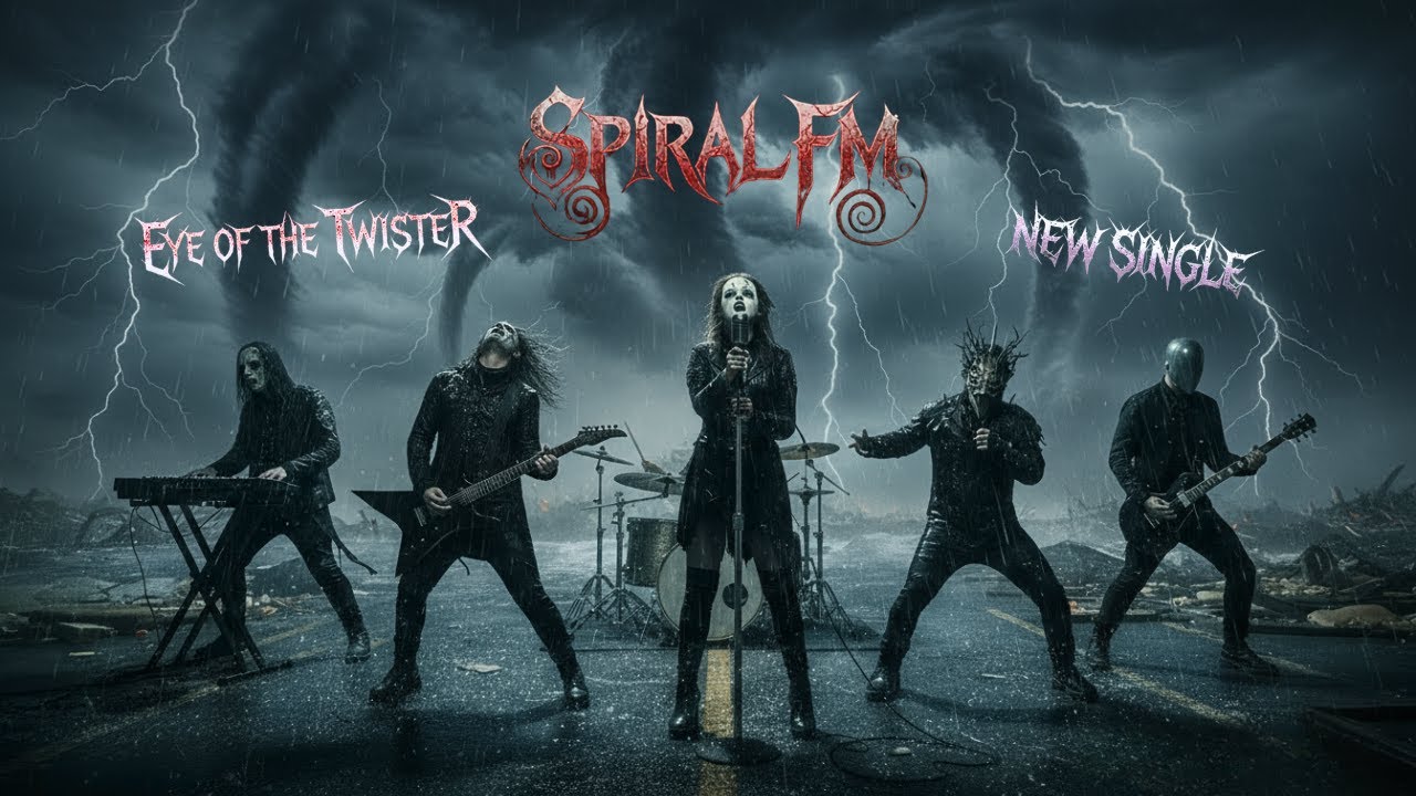 🌀 THE EYE OF THE TWISTER - (Official Video) - Spiral FM | Nu Metal Core | Hard Rock | Subscribe Now!