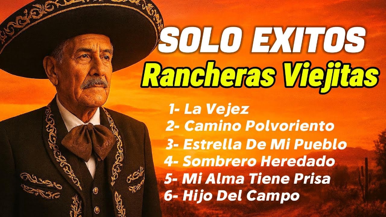 Las 6 Rancheras Más Hermosas y Sentidas del 2025 | Música Ranchera