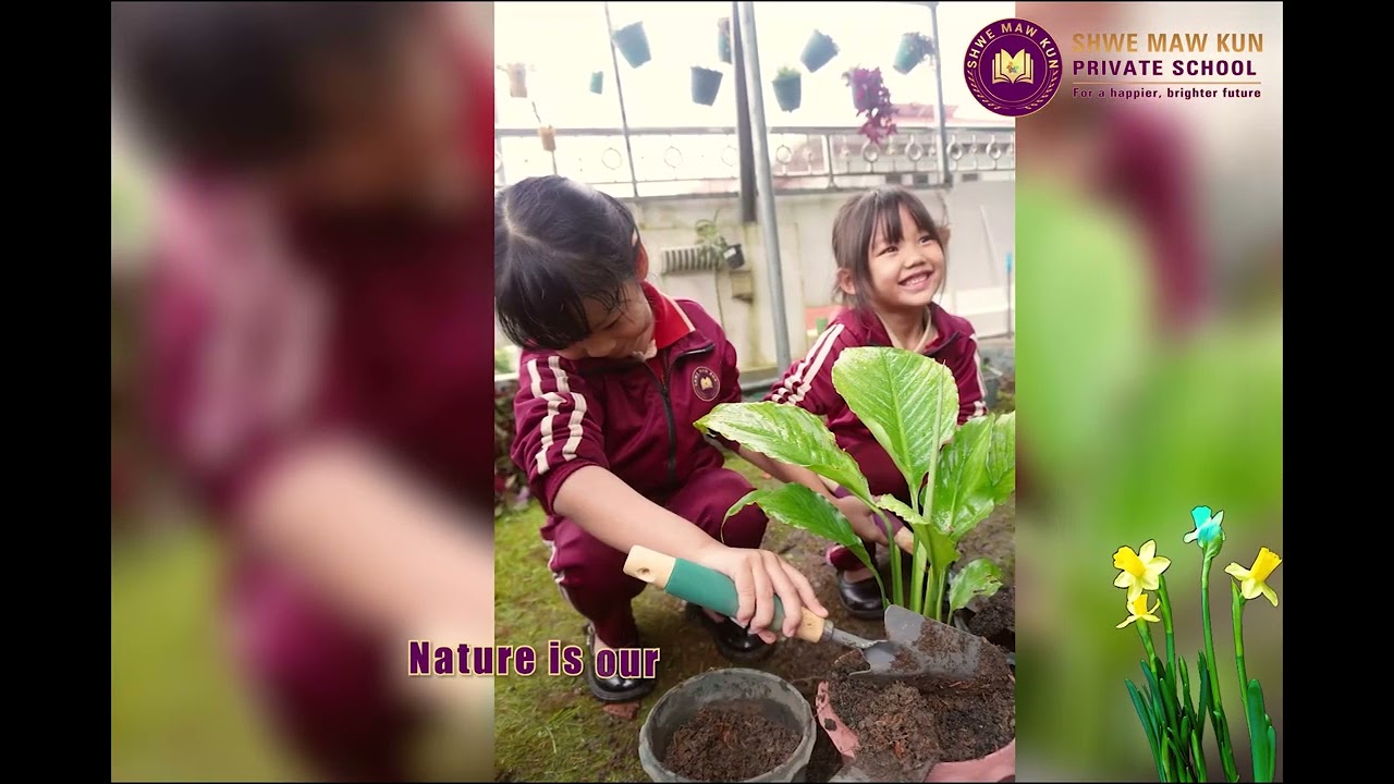 🌿💚 Let’s Get Our Hands Dirty – for a Greener Tomorrow! 💚🌿✨🌱 Planting Day at Shwe Maw Kun 🌱✨