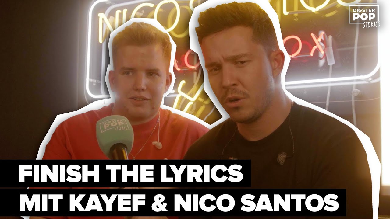 Nina Chuba x Peter Fox REMIX?! Nico Santos & Kayef machen die Finish The Lyrics Challenge