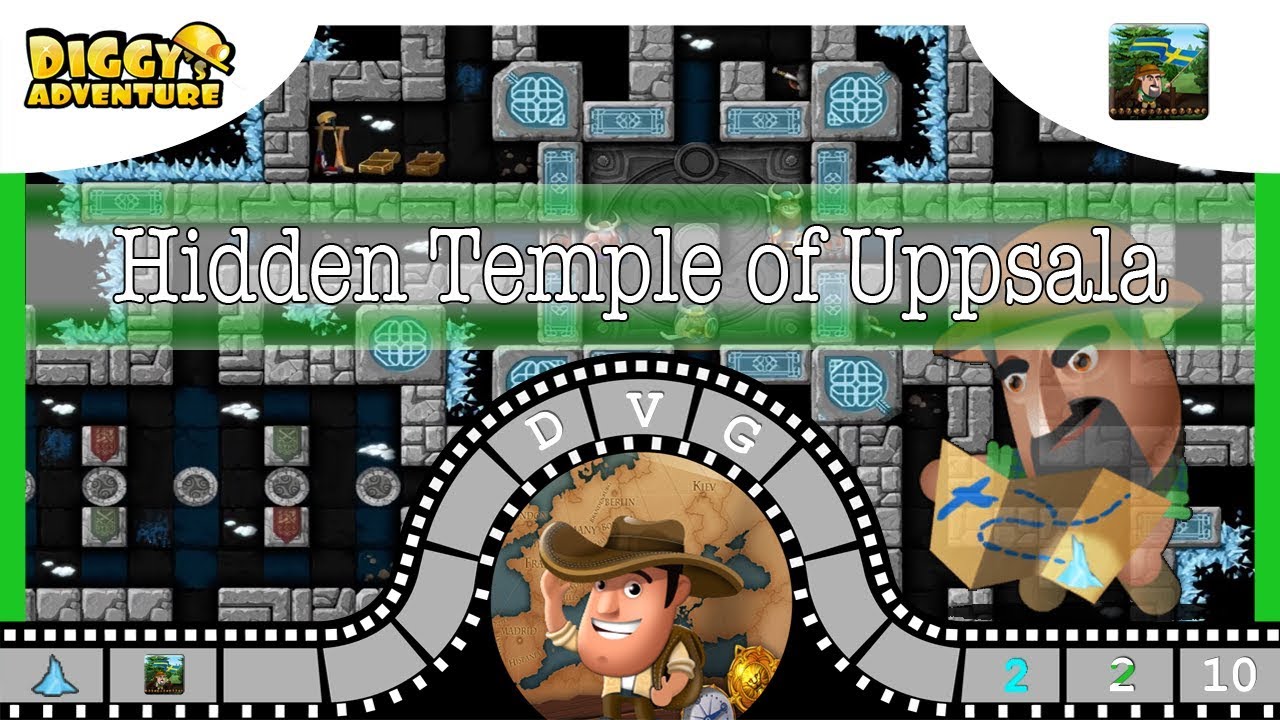 [~Scandinavia Father~] #10 Hidden Temple of Uppsala - Diggy's Adventure