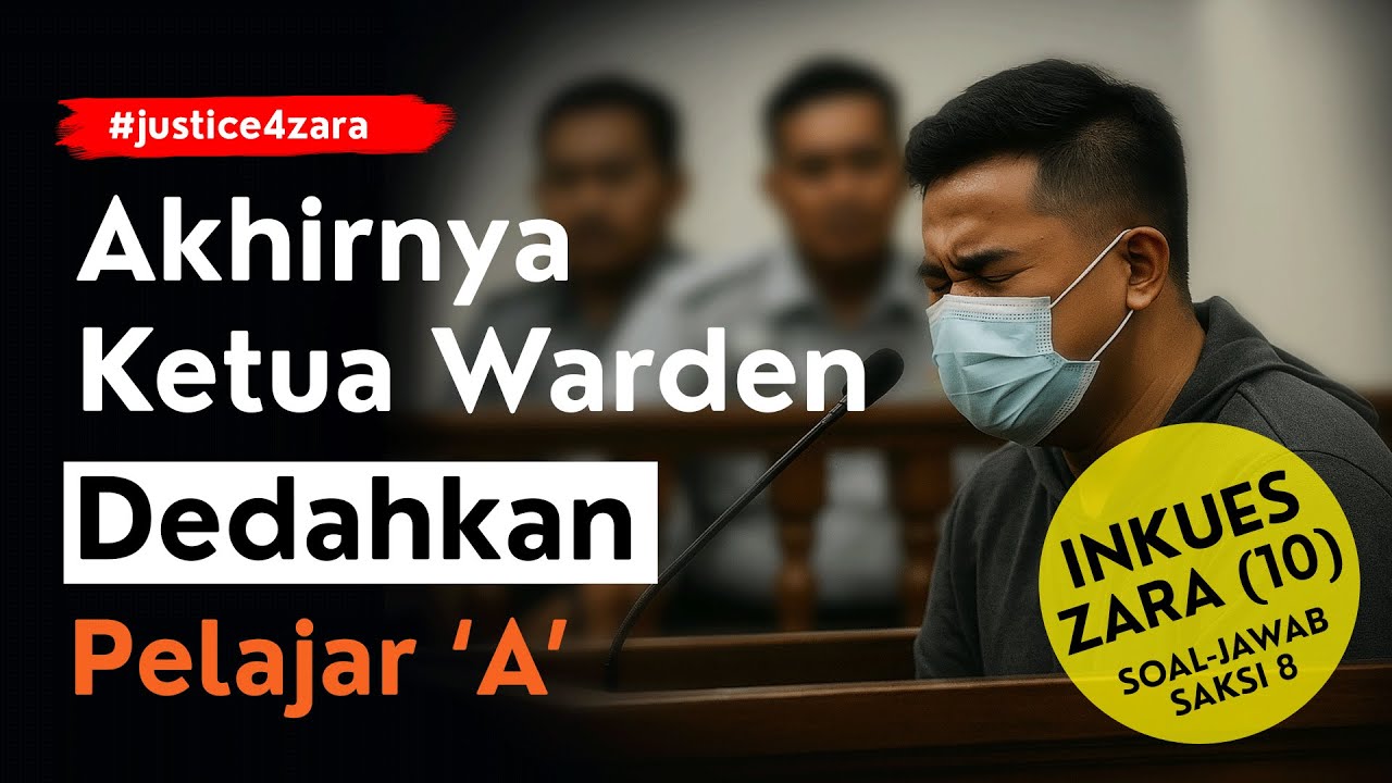 AKHIRNYA ‼️ KETUA WARDEN DEDAHKAN SIKAP PELAJAR A