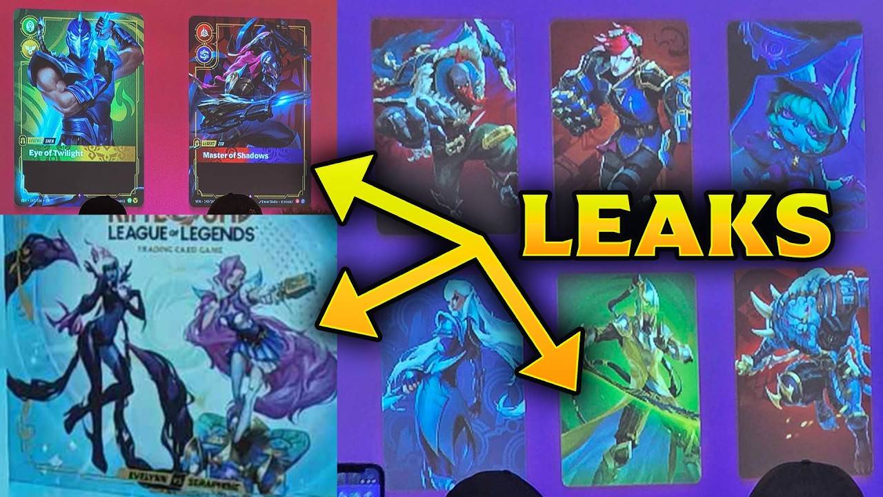 Leaks for Set 3, 4, and 5! (Unleashed, Vendetta, and Radiance) - Riftbound - League of Legends TCG