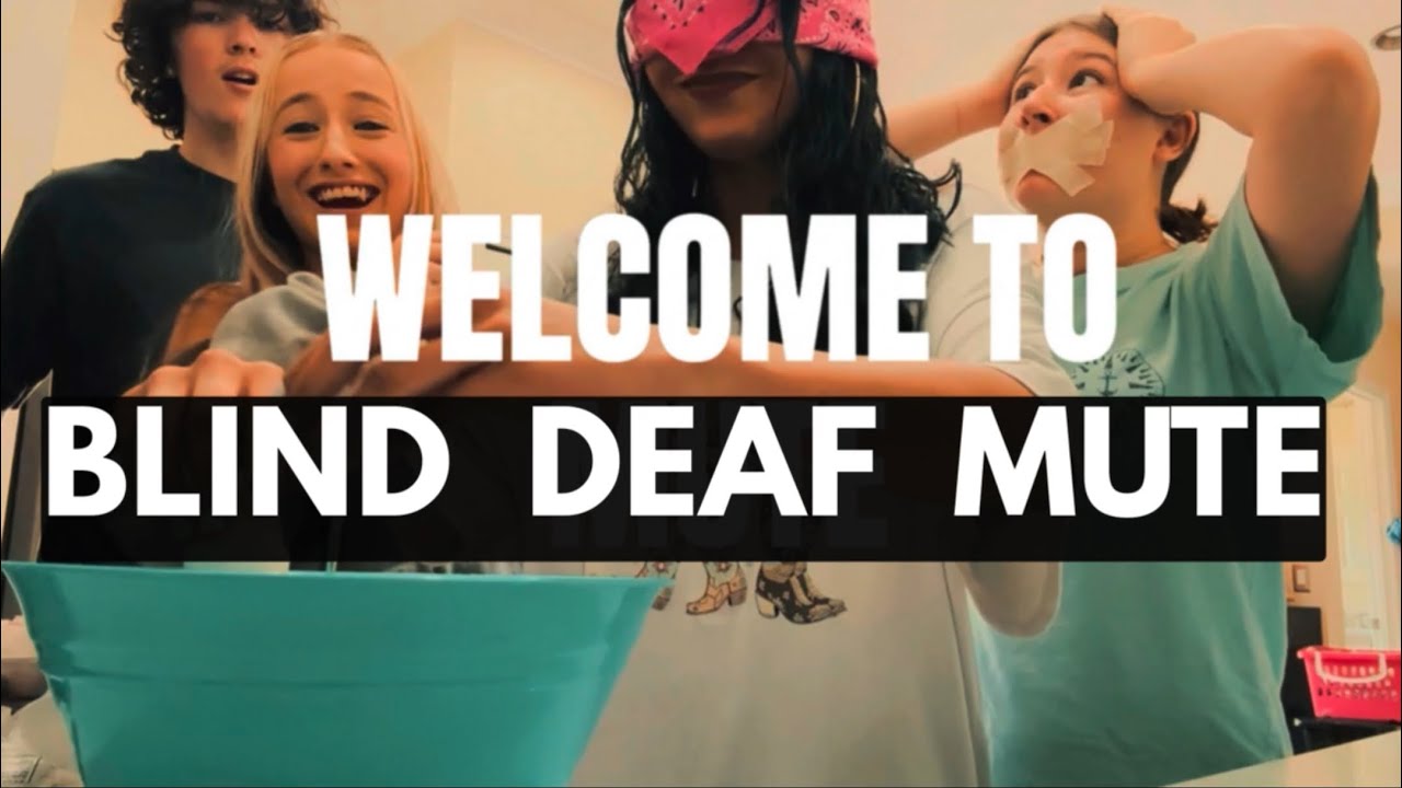 BLIND, DEAF, & MUTE | Baking a cake