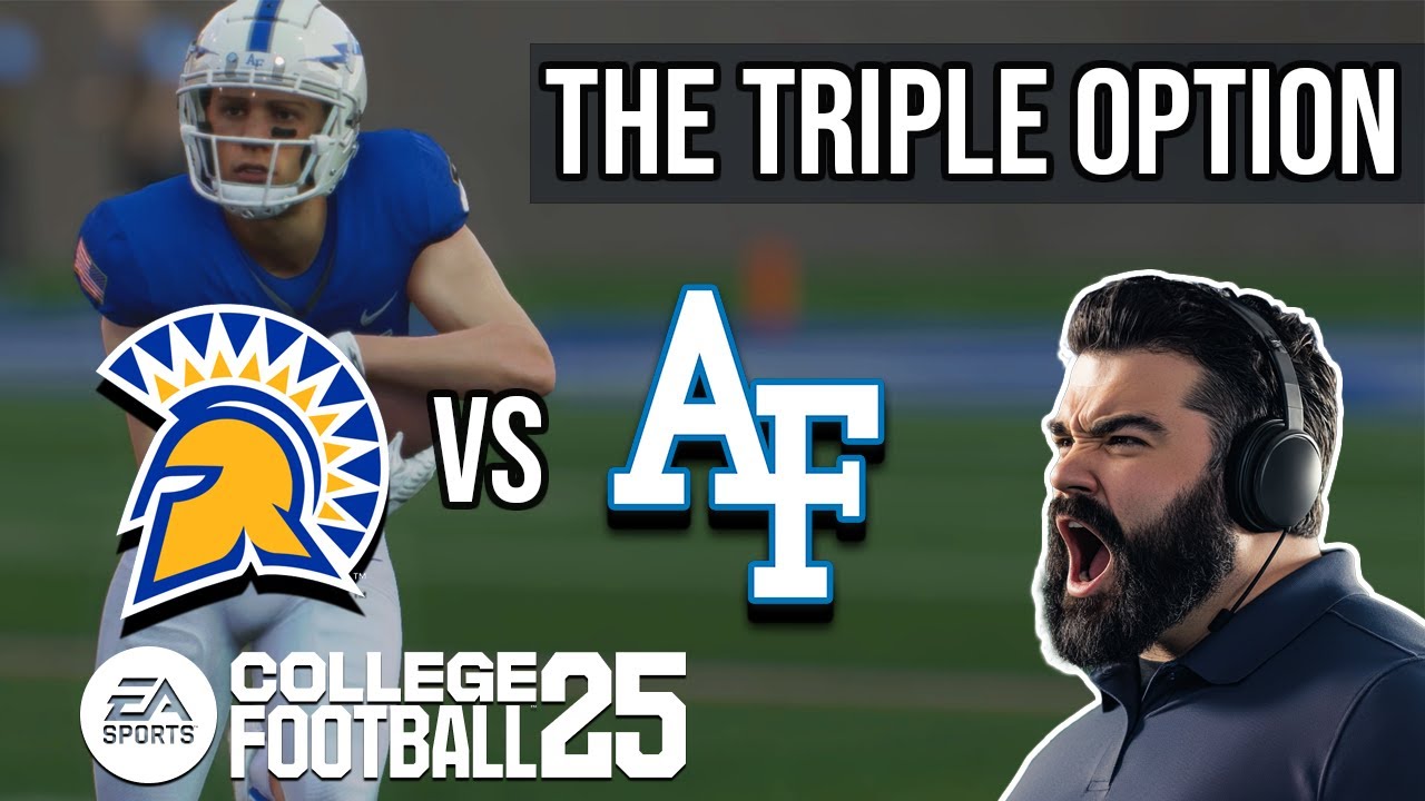 Can Chaz Thunders Learn Air Force's Triple Option? | College Football 25