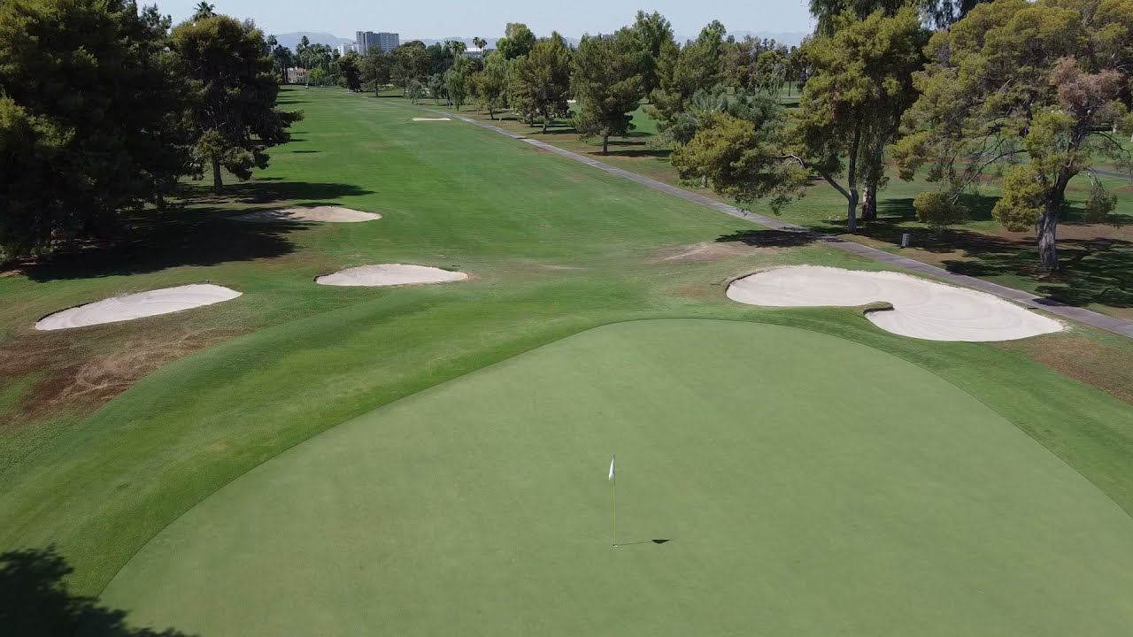 Drone shot of Manor Dr Phoenix, AZ 85014