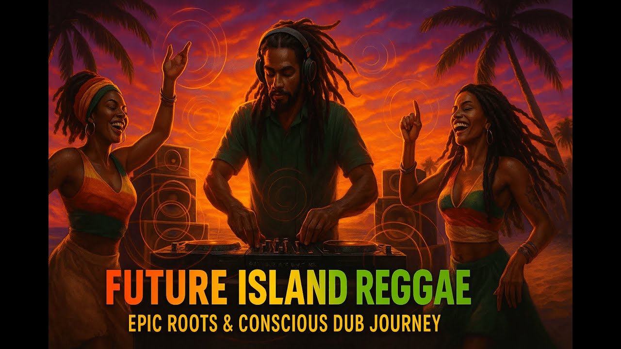 Future Island Reggae 🌴 Epic Roots & Conscious Dub Journey (Full Album 4K)