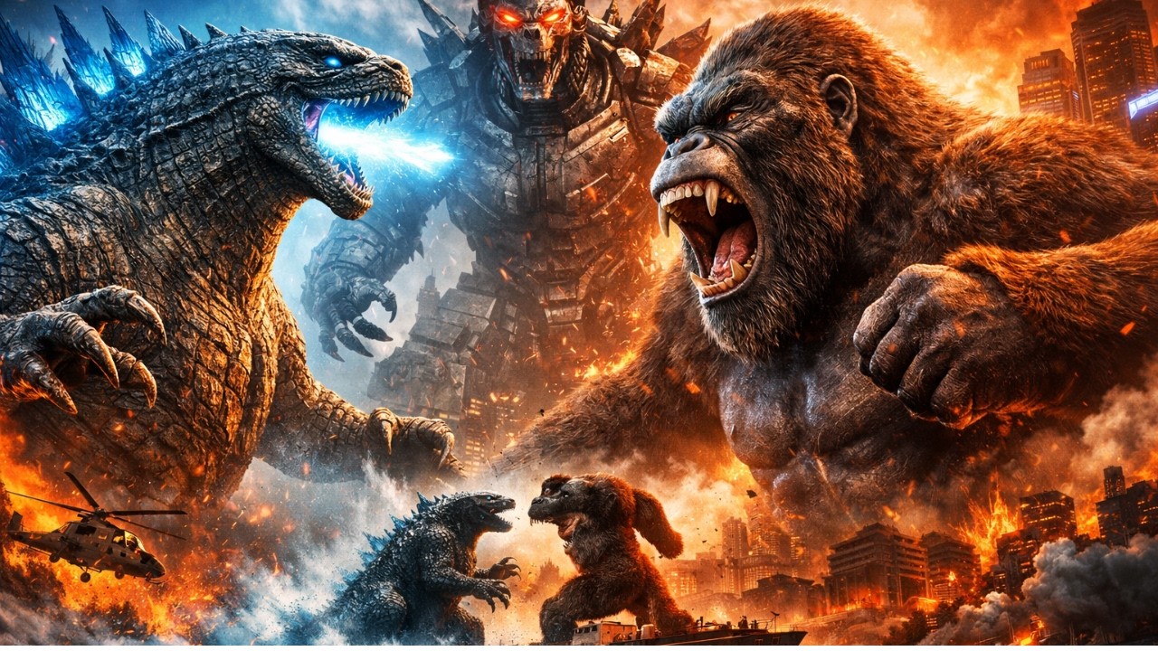 KingKong🦍🦁🐶Những trận chiến hay nhất trong Godzilla vs  Kong
