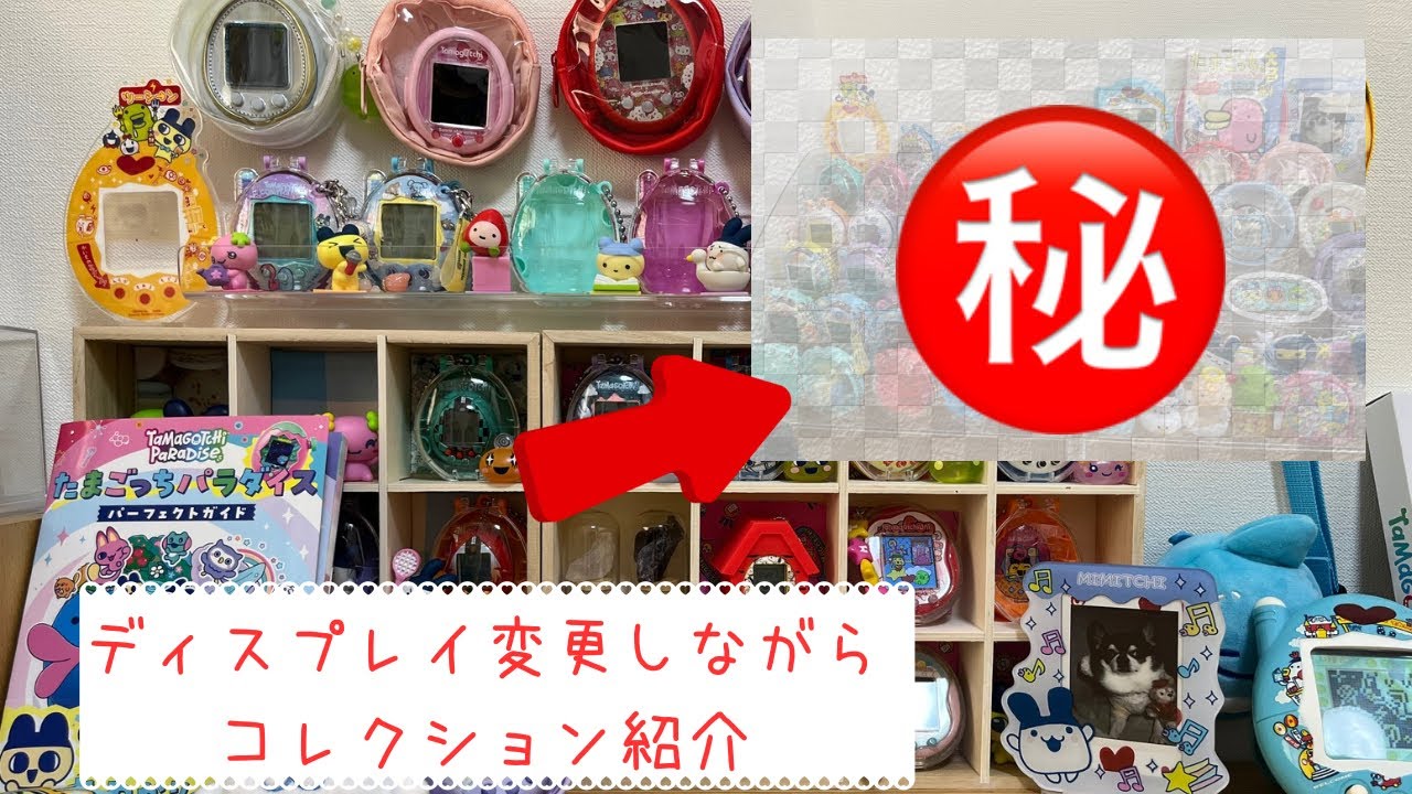 【たまごっちコレクション紹介】飾りも変えてみた！推し活ディスプレイ特集❤️