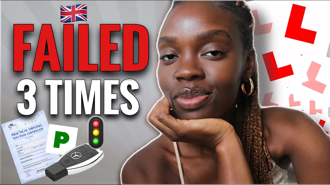 I FAILED MY DRIVING TEST 3 TIMES ...PASSED ON THE 4TH *emotional*