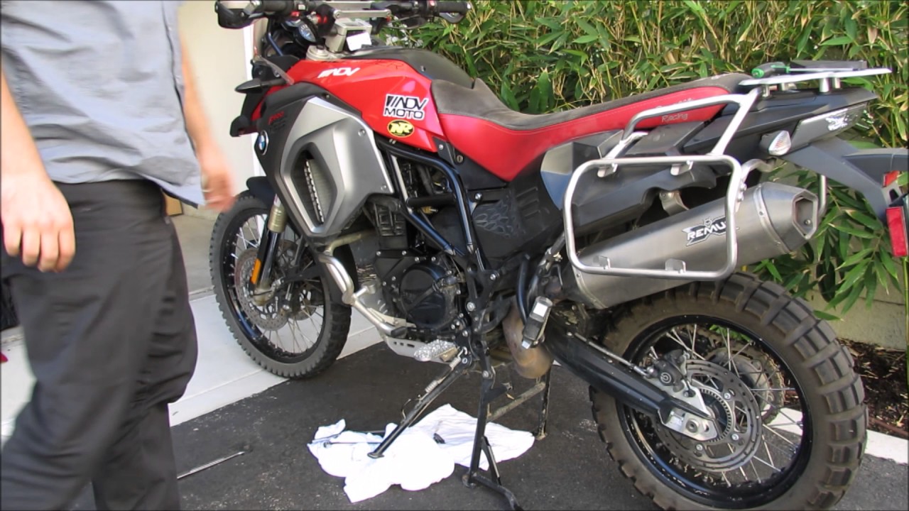 BMW F800 Chain Tensioner Install