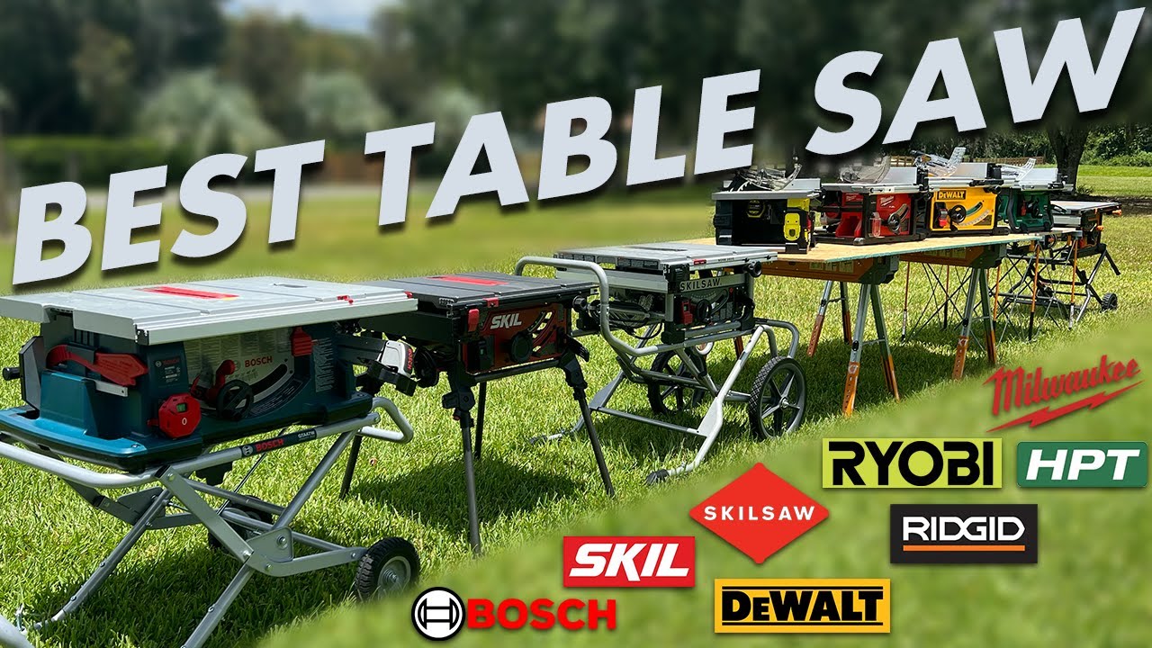 Лучшая настольная пила? Milwaukee, DeWalt, Skilsaw, Ridgid [2025]