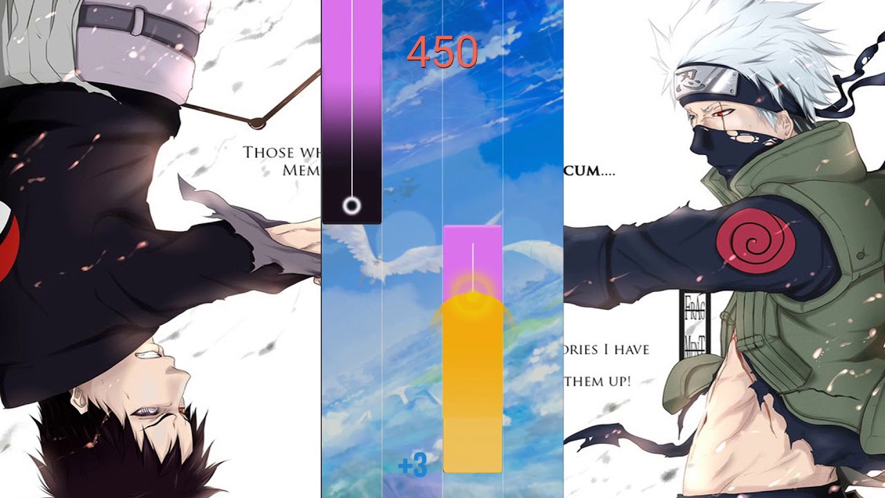 Naruto Shippuden Opening 16- Silhouette (Piano Tiles Version)
