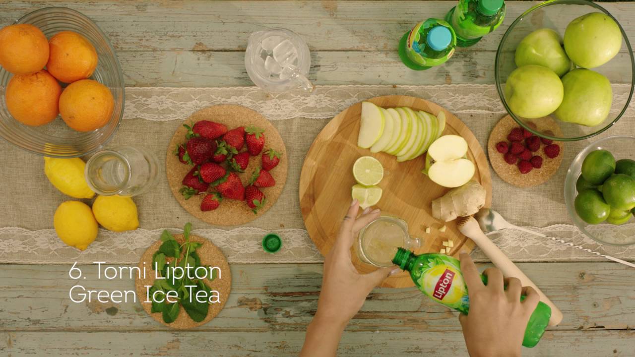 Lipton Ice Tea Apple Lemonade Cocktail | Antonia | #verdelaceai