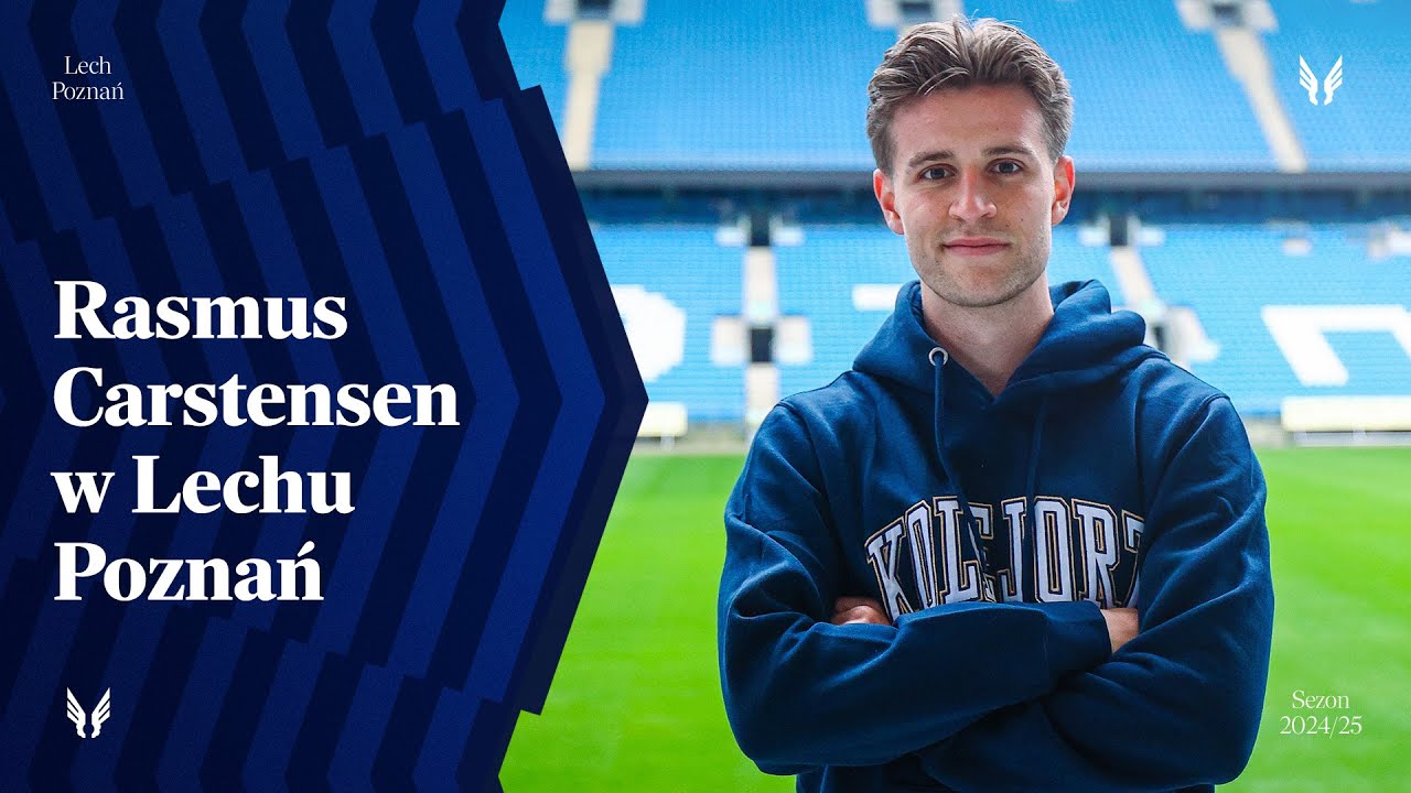 NEWS | Rasmus Carstensen zawodnikiem Lecha Poznań