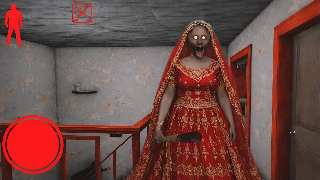 Granny Game Horror Escape Gameplay | Red Granny EP-9