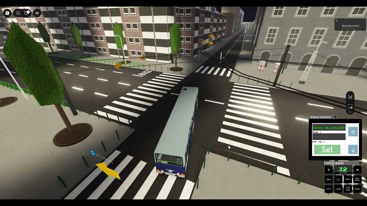 vezessük a retró kék festésű Ikarus legendát Fehérmajor városán (Fehérmajor Urbanmove)