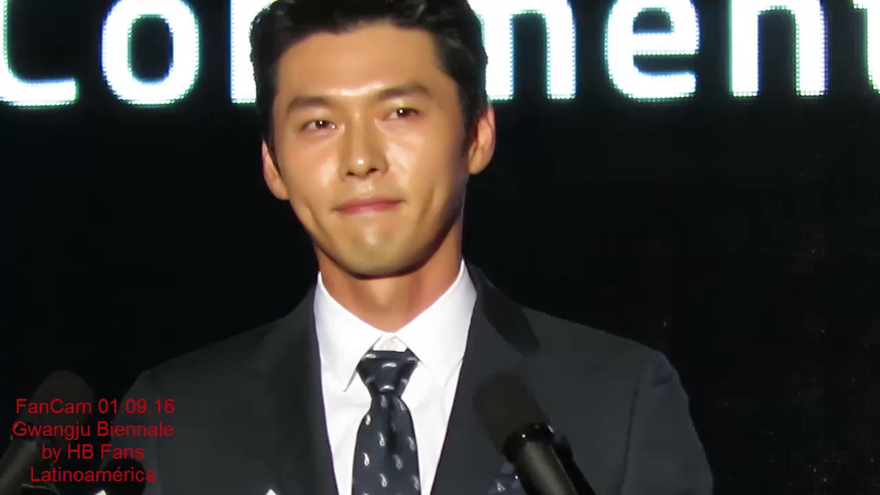 [Fancam 2] Hyun Bin - Gwangju Biennale 20160901 by HB Chile Fans Latinoamérica