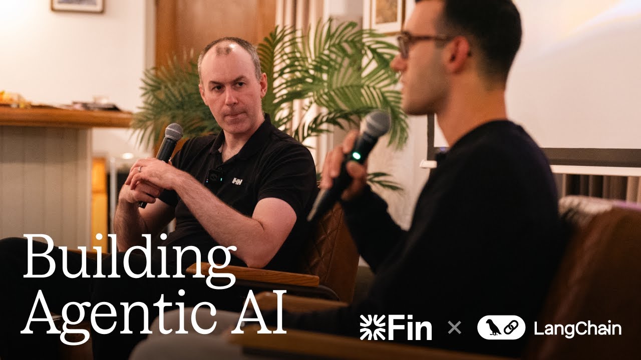 Fin x Langchain meetup: A Fireside on Building Agentic AI | Amsterdam | October 2025