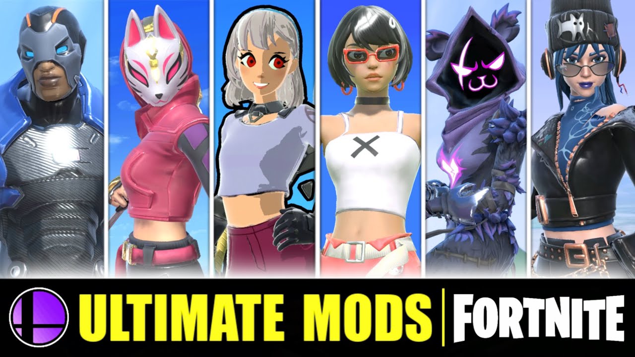 Fortnite Skins in SMASH ULTIMATE!