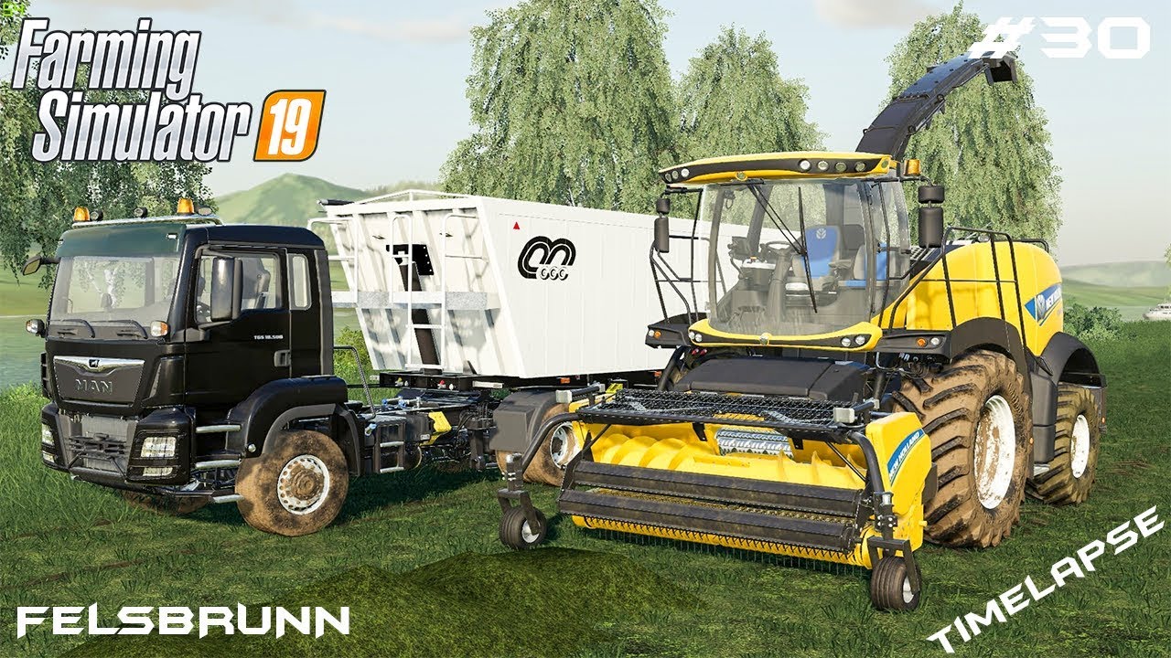 Silage harvest *full bunker* | Animals on Felsbrunn | Farming Simulator 19 | Episode 30
