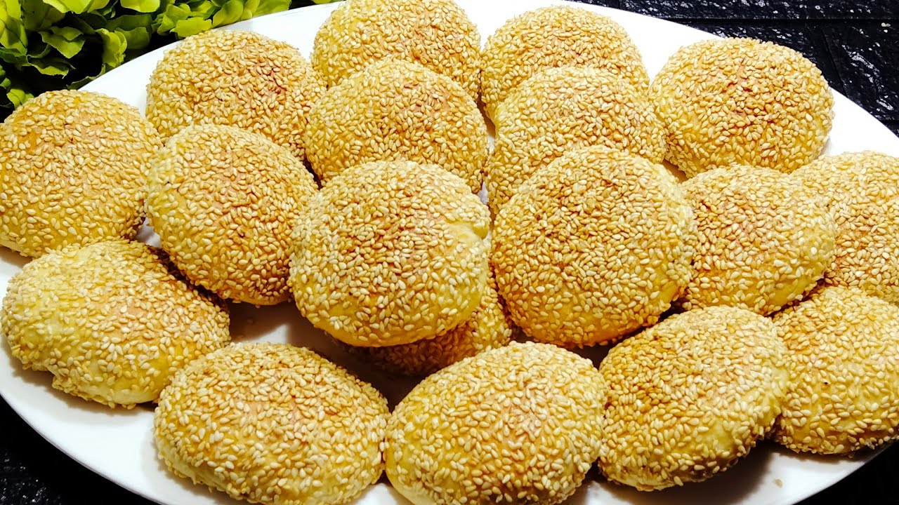 قرص بالسمسم 