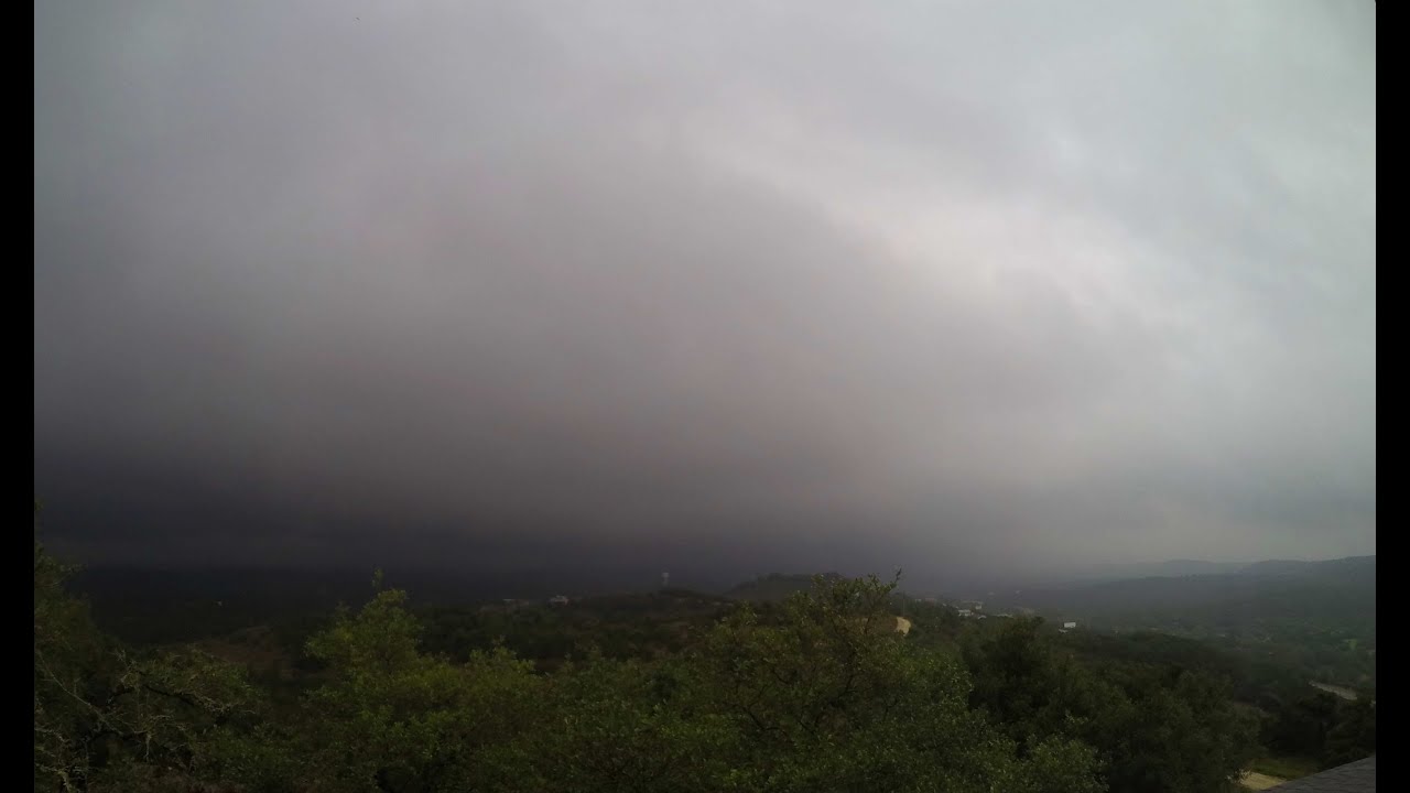 Morning Storm/Cold Front Time Lapse (May 11, 2015)