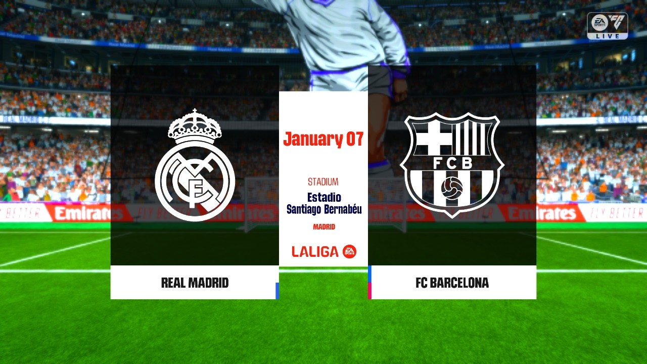 FC 25 - Real Madrid vs. Barcelona - La Liga 25/26 Full Match | PC [HD]