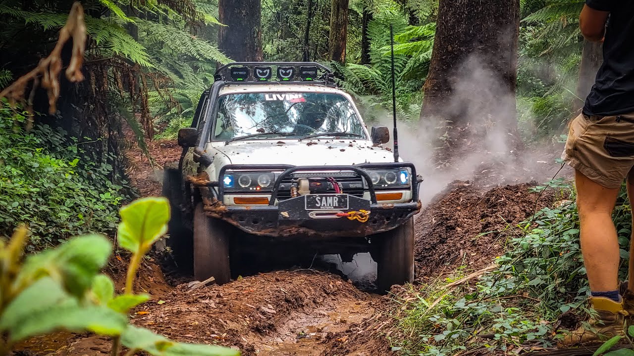 4WD COCKPIT! Treps vs Silverstones vs Razrs - Pushing it to the LIMIT in Toolangi | Livin 4x4