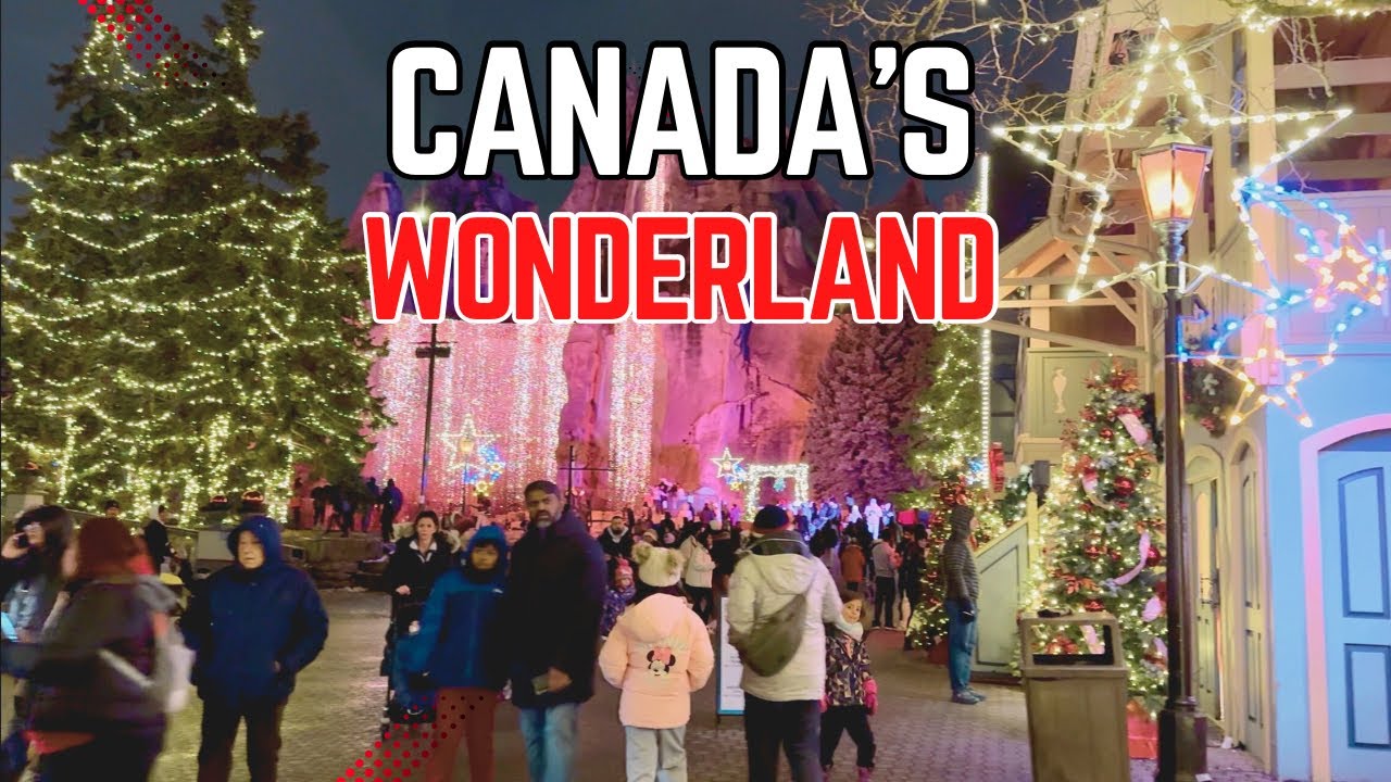 Experience the MAGIC of Winterfest❄️🎄at Canada's Wonderland! Dec 2024