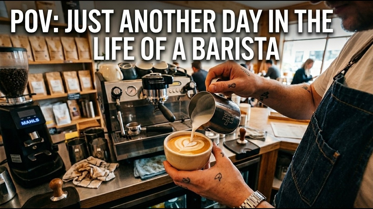 DAY 05 : POV - Just another day in the life of a barista