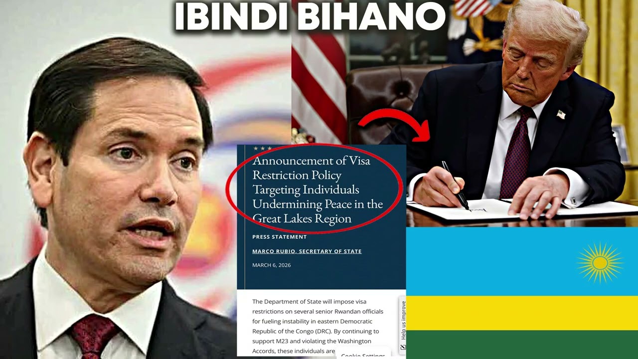 Amerika ifatiye Ibihano bishya abayobozi bakuru bu Rwanda nimiryango yabo,ICG isohoye inyandiko