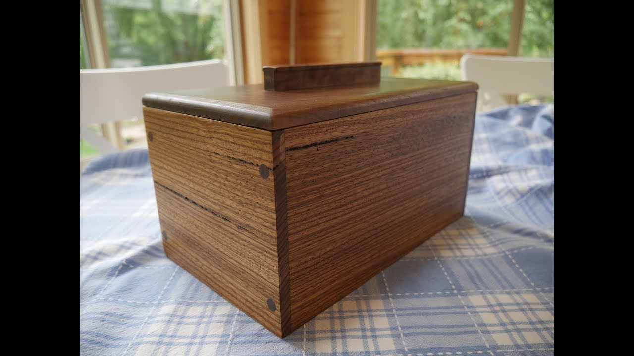 Making a Zebrawood and Walnut Box