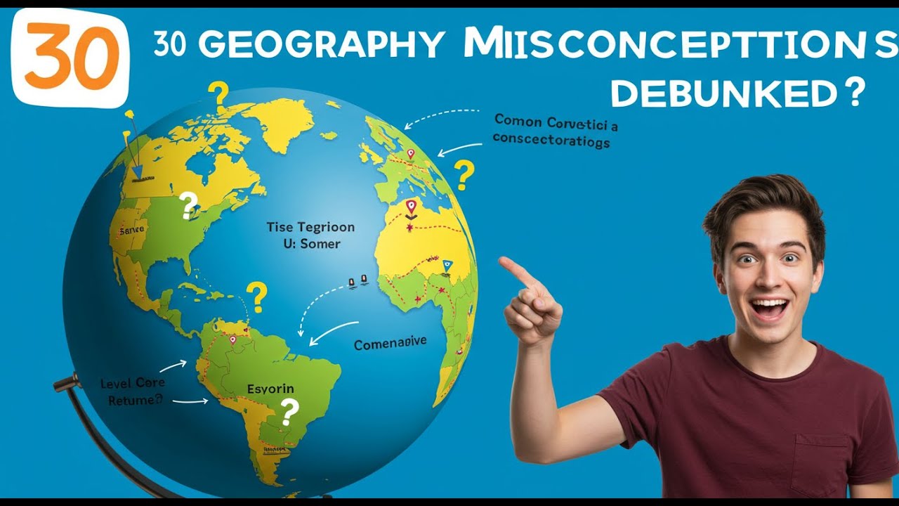 30 Geography Misconceptions Debunked