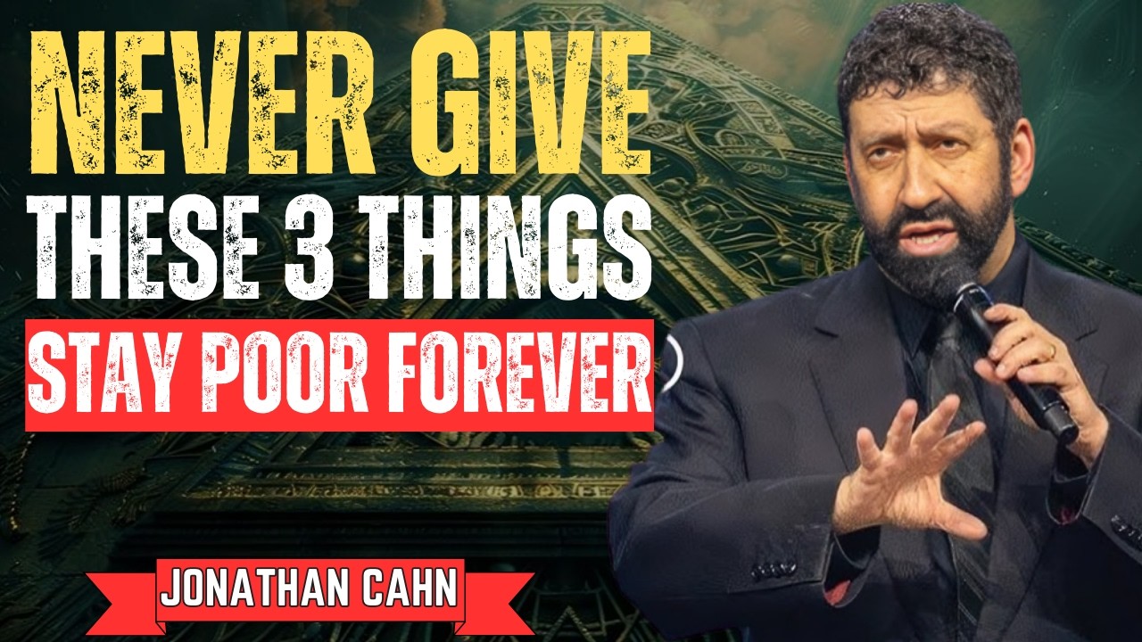 NEVER Give These 3 Things Away: Cahn's Warning (You'll Stay POOR Forever) Jonathan Cahn Motivational