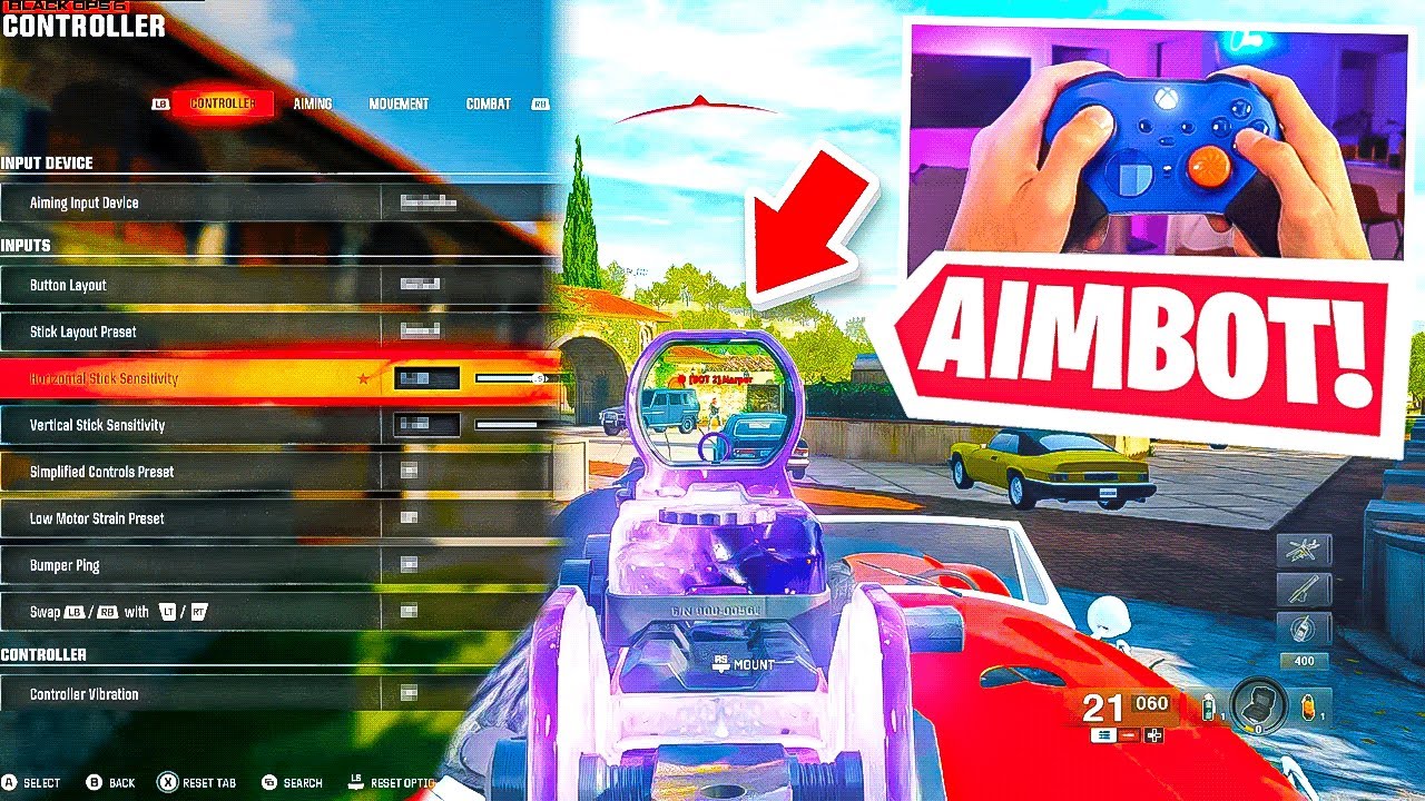 NEW BO6 Aim Assist Settings Give Controller Players Aimbot! 🎮 (Black Ops 6 Best Settings)
