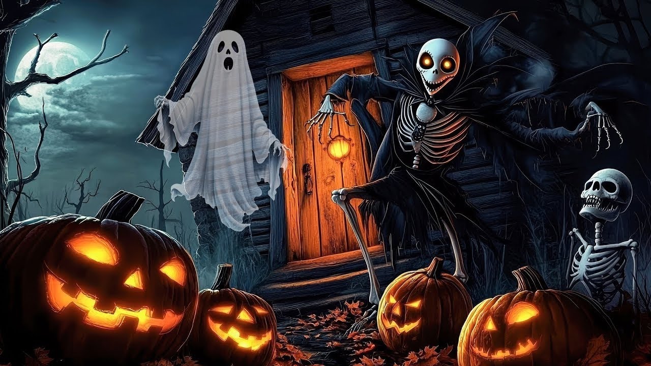 Best Relaxing Halloween Music 2025 🎃 Ghostly Invasion at the Haunted Castle 👻 Spooky Ambience Sounds