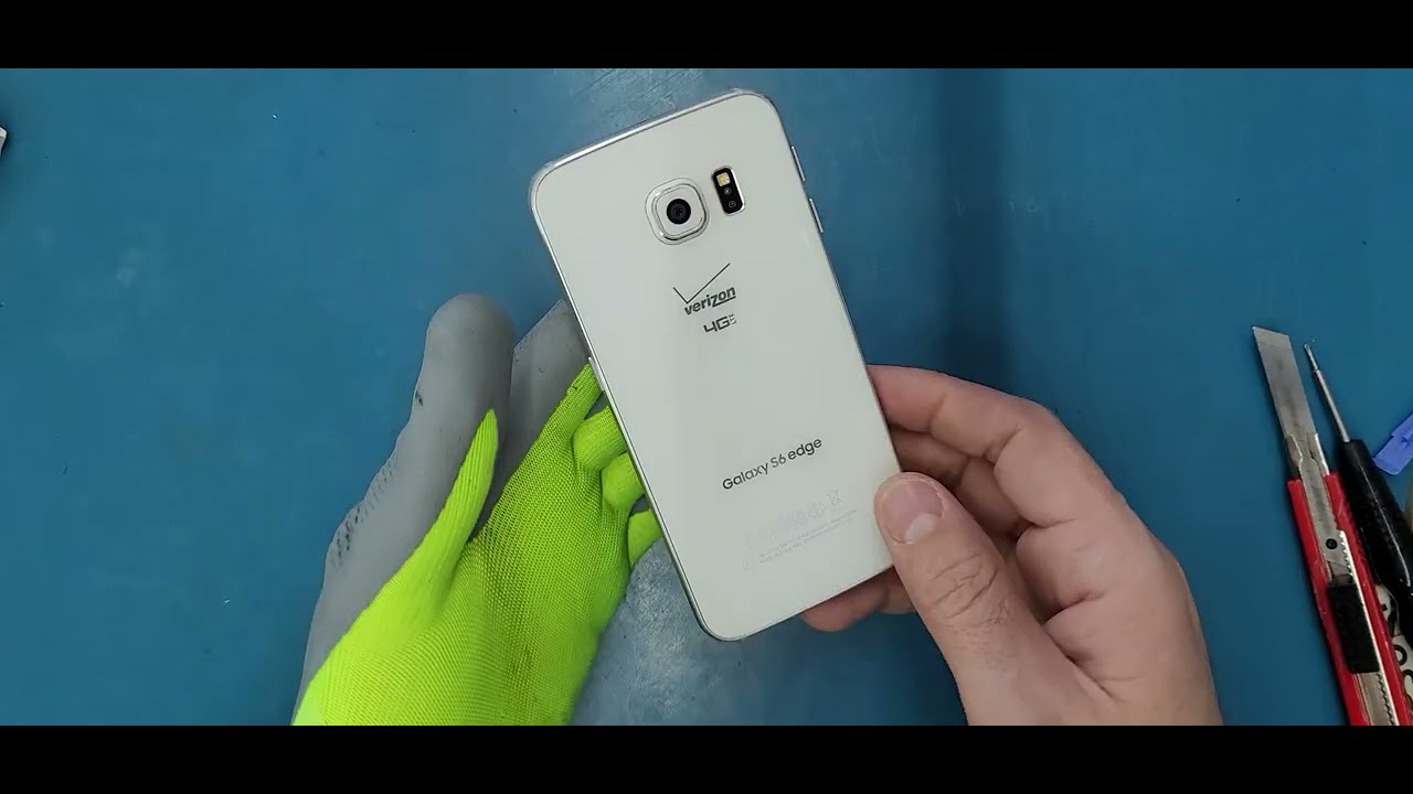 تغيير البطارية في سامسونج إس6 إدج Battery replacement on Samsung Galaxy S6 Edge