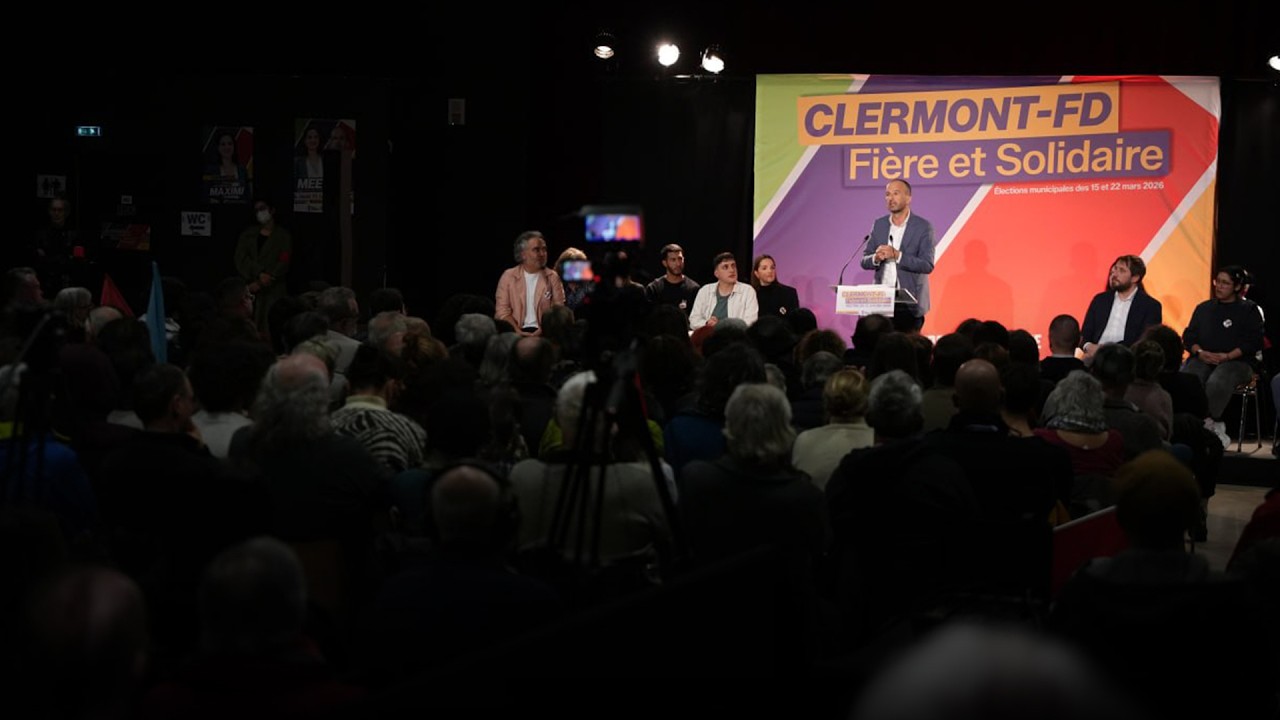 🔴 Discours à Clermont-Ferrand - Municipales 2026