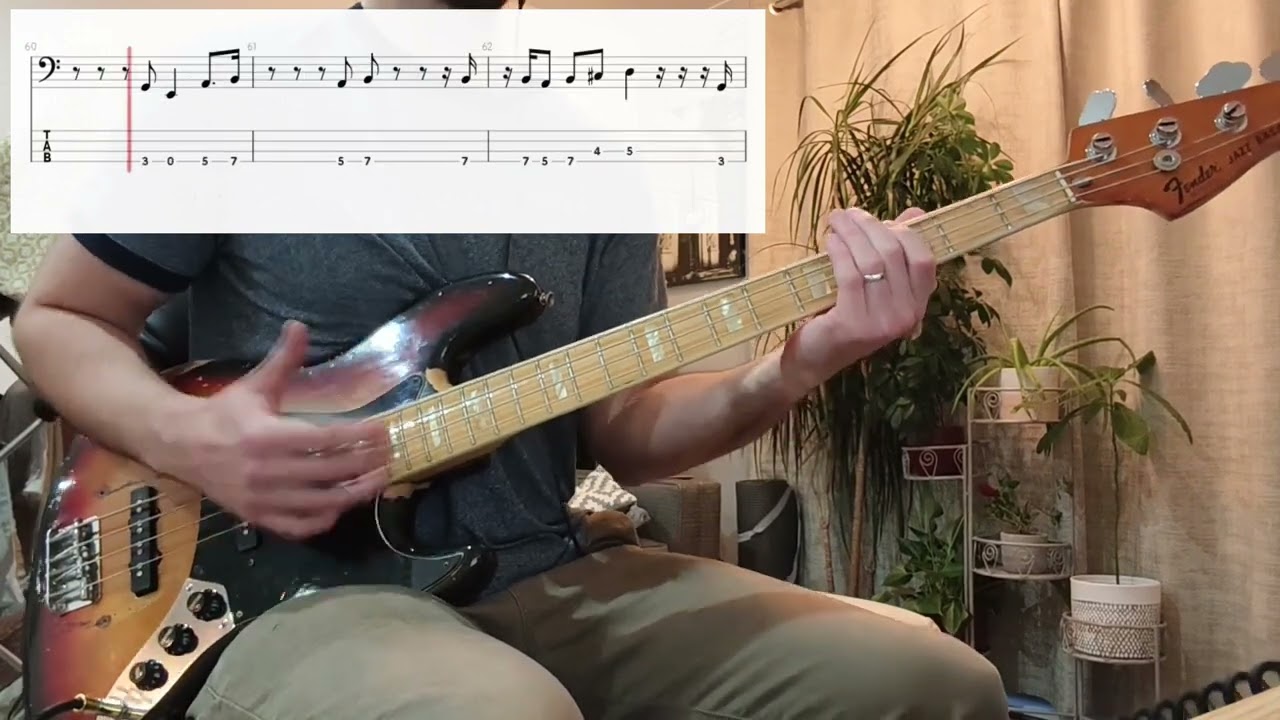 Luther Vandross - Never Too Much (Bass Cover) (Play Along Tabs In Video)
