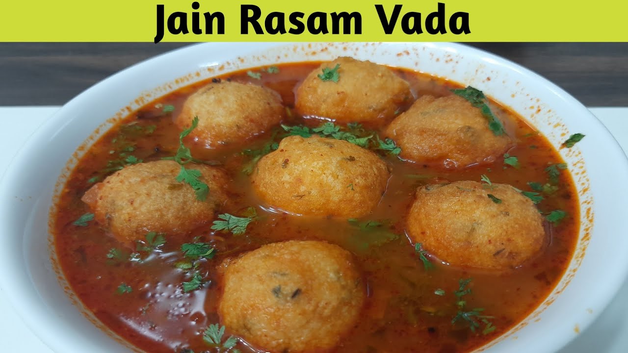 Jain Rasam Vada Recipe in Hindi | जैन रसम वड़ा रेसिपी | Jain Rasama Powder Recipe