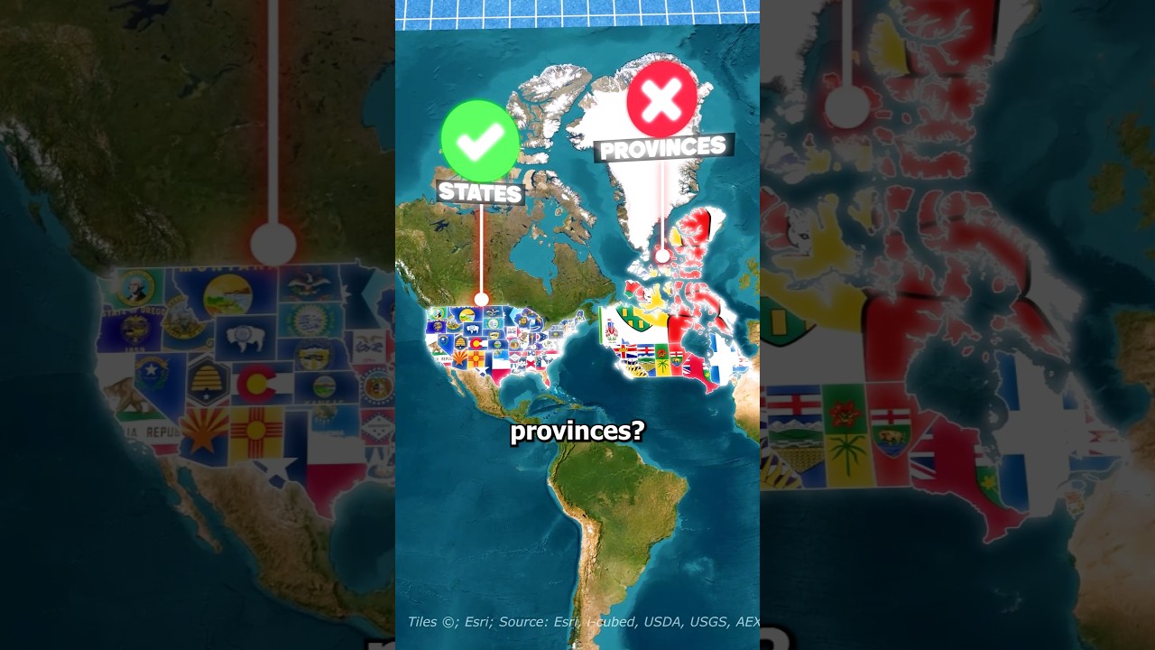ШТАТЫ против ПРОВИНЦИЙ???🇺🇸🇨🇦🤯🤔