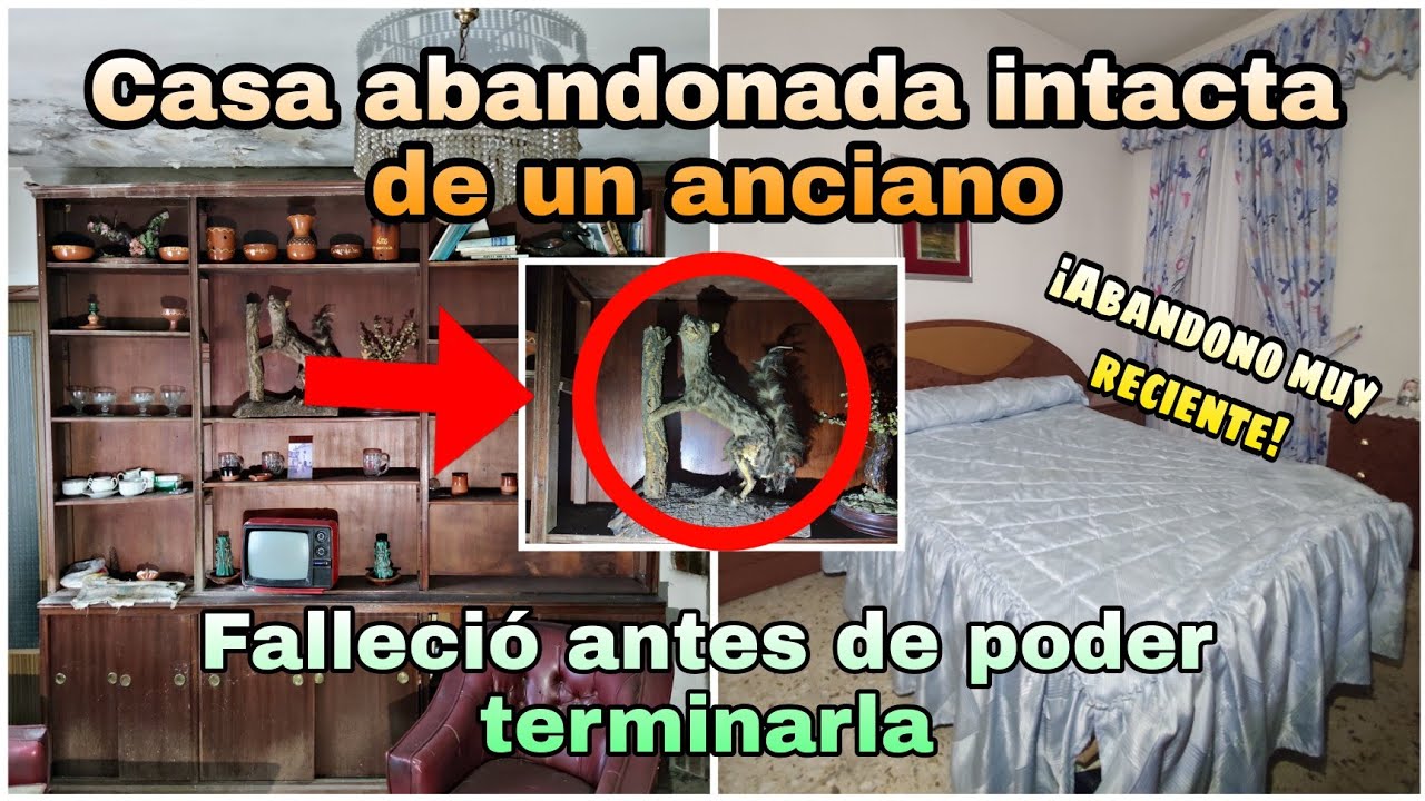Fallece El Dueño De Esta CASA ABANDONADA INTACTA Antes De Poder Terminarla ¡MUY TRISTE! // AnitaNext